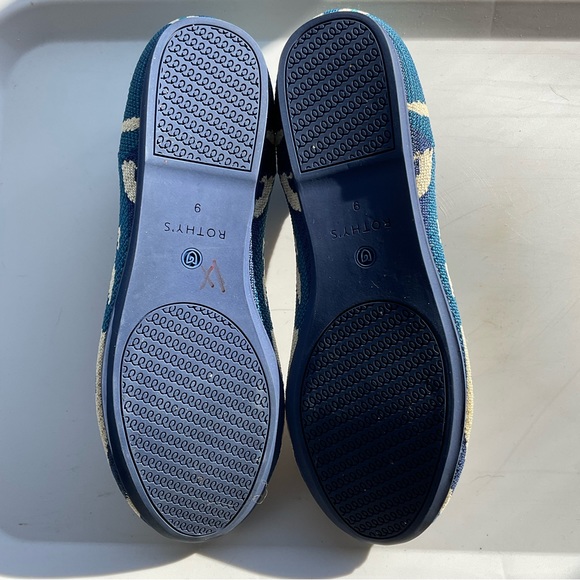 Rothy’s flats Moroccan Blue discontinued - Picture 6 of 16